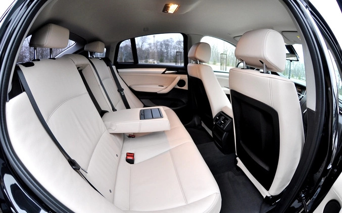 BMW X4 cena 89999 przebieg: 214000, rok produkcji 2015 z Płock małe 596